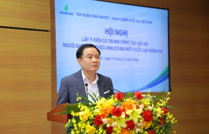 Đồng chí Lê Ngọc Sơn ứng cử đại biểu Quốc hội khóa XVI tại đơn vị bầu cử số 4, TP Hồ Chí Minh